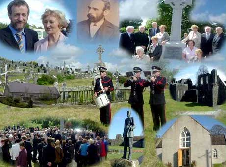 Collage of centenary commemorative events 2006